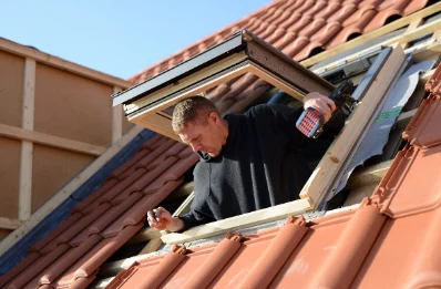 Pose de fenêtres de toit Velux au Garn